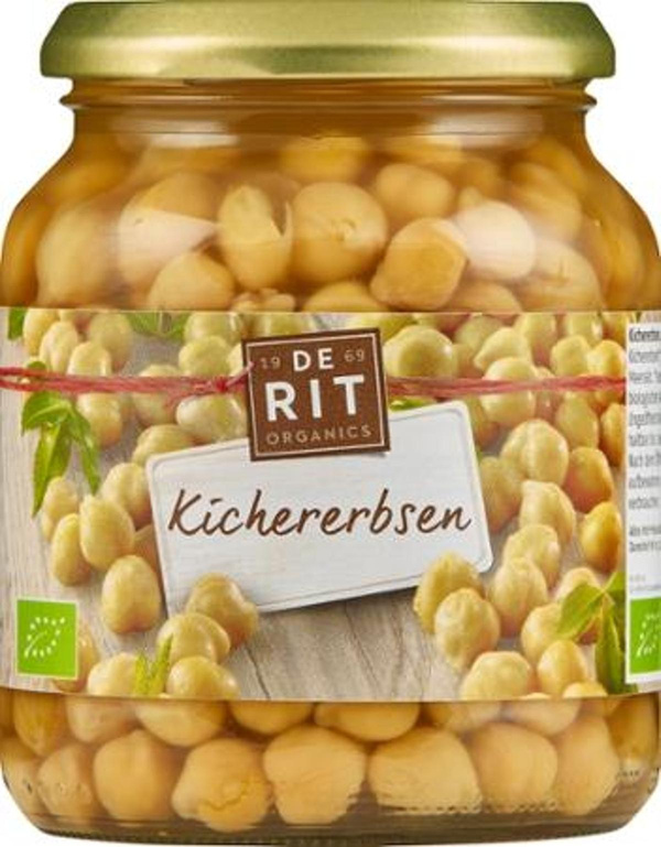 Produktfoto zu Kichererbsen im Glas, 360gr