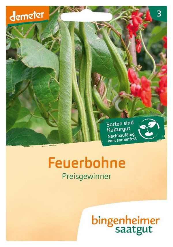 Produktfoto zu Feuerbohne Preisgewinner SAATGUT