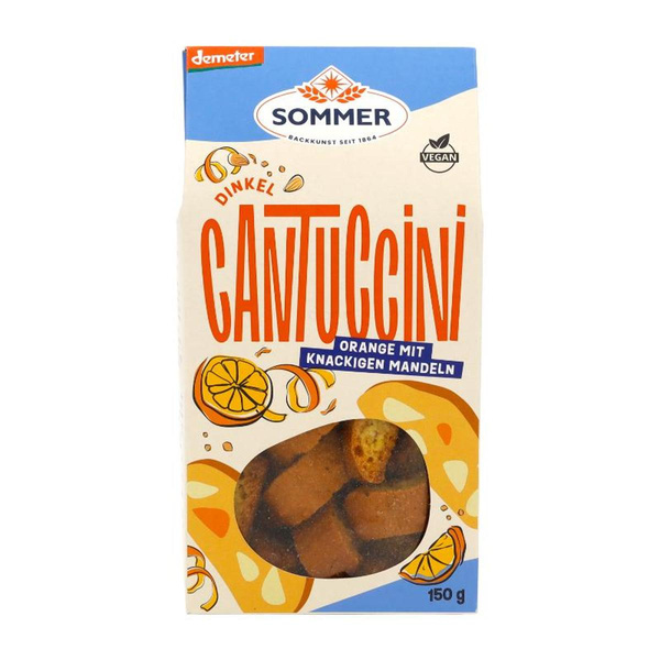 Produktfoto zu Dinkel Cantuccini Orange demeter, 150g