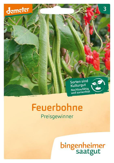 Produktfoto zu Feuerbohne Preisgewinner SAATGUT