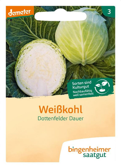 Produktfoto zu Weißkohl Dottenfelder SAATGUT