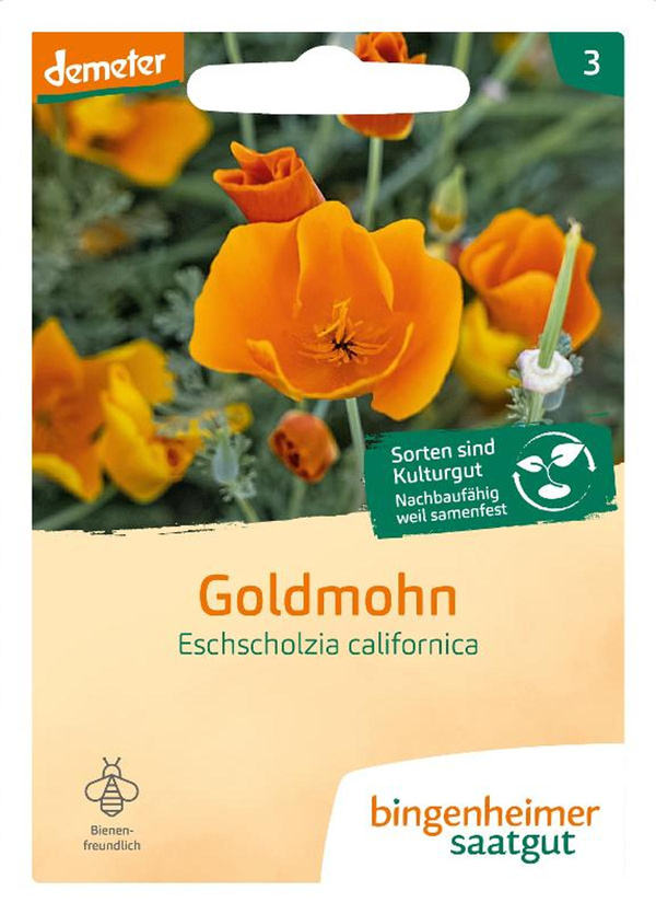 Produktfoto zu Goldmohn, SAATGUT