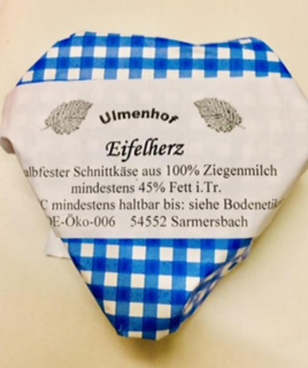 Produktfoto zu Eifelherz Ziegenkäse, ca. 180g