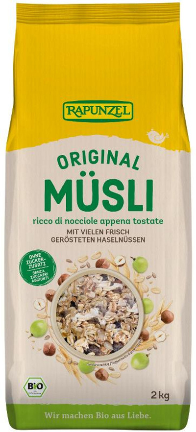 Produktfoto zu Original RAPUNZEL Müsli 2kg