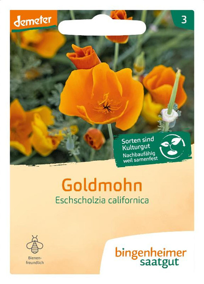Produktfoto zu Goldmohn, SAATGUT