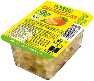 Produktfoto zu Orangeat ohne Weißzucker, 100g