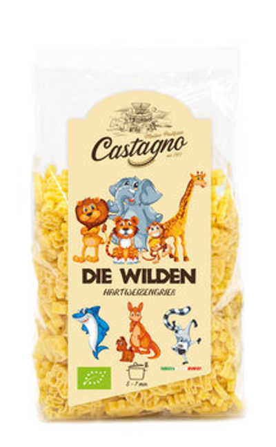 Produktfoto zu Kindernudeln "Die Wilden", 500g