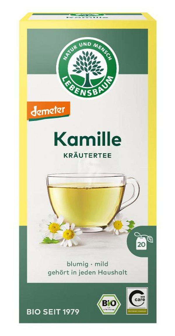Produktfoto zu Kamillen-Tee, demeter, Btl. 20