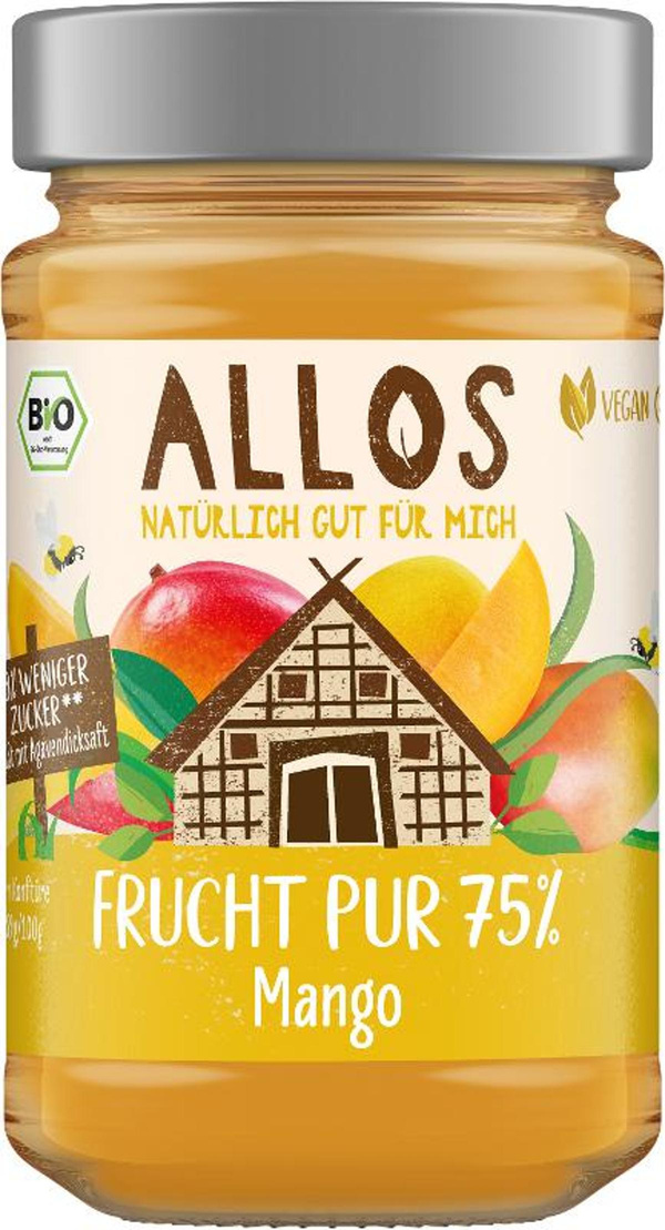 Produktfoto zu Mango Frucht Pur 250g