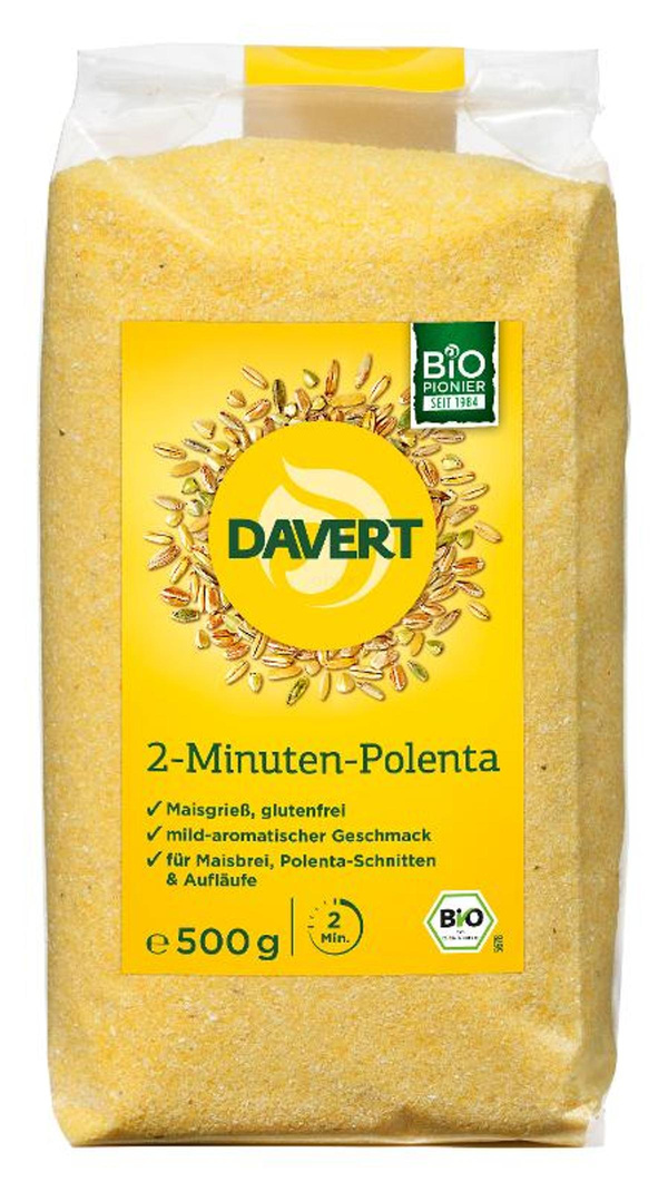 Produktfoto zu Schnellkoch-Polenta 500gr