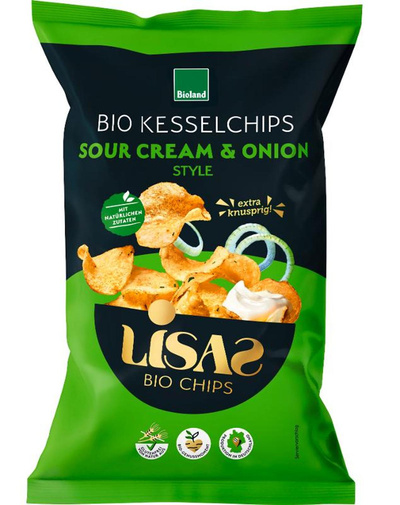 Produktfoto zu Kesselchips Sauerrahm, 115g