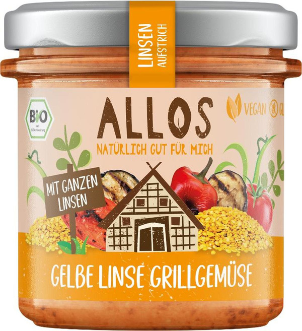 Produktfoto zu Linsen-Aufstrich Gelbe Linse , 140g