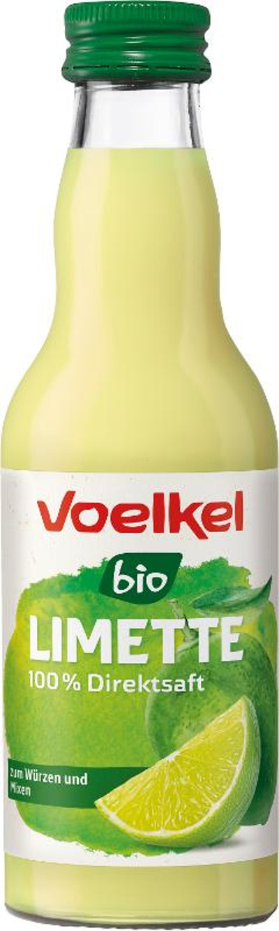 Produktfoto zu Limettensaft Voelkl, 0,2l