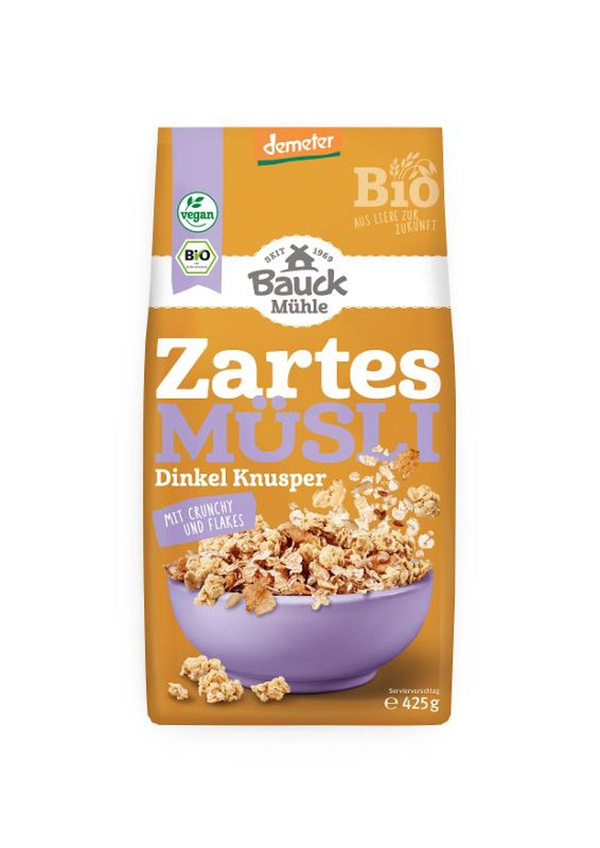 Produktfoto zu Dinkel-Müsli Knusperzart, 425g
