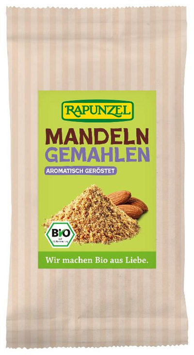 Produktfoto zu Mandeln geröstet und gemahlen 125gr