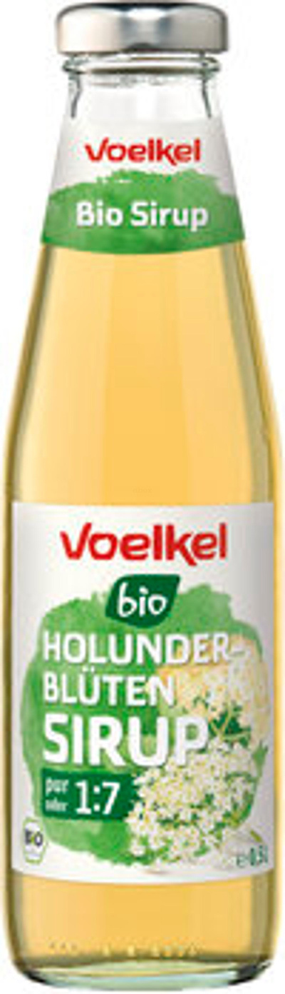 Produktfoto zu Holunderblütensirup, 0,5 L