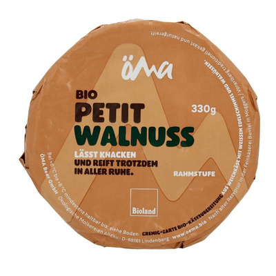 Produktfoto zu Brie Walnuss, 330gr