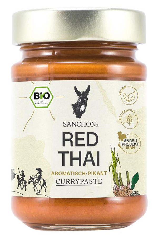 Produktfoto zu Red Thai Currypaste 190g