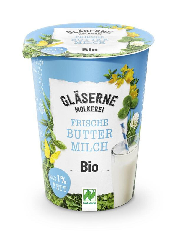Produktfoto zu Buttermilch natur, 500g