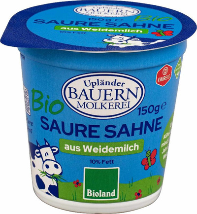 Produktfoto zu Sahne, sauer 150gr