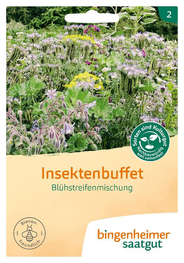 Produktfoto zu Insektenfuffet (Blühstreifen) SAATGUT