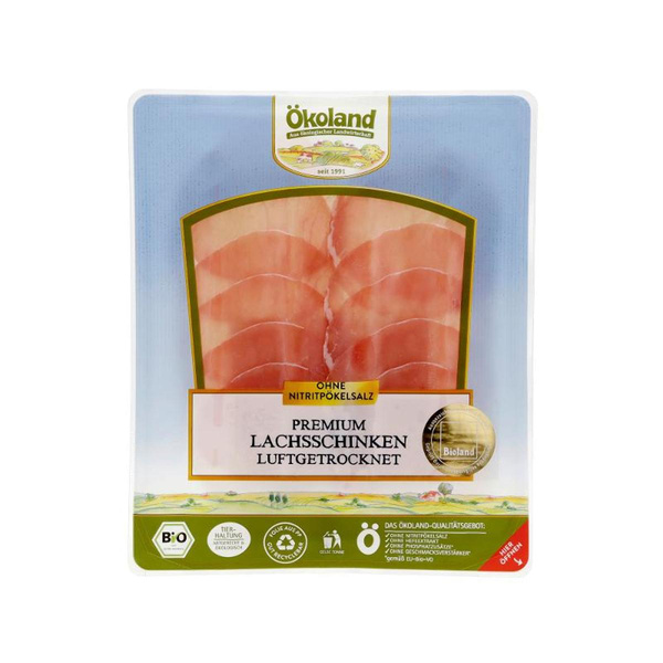 Produktfoto zu Lachsschinken-Aufschnitt 80gr