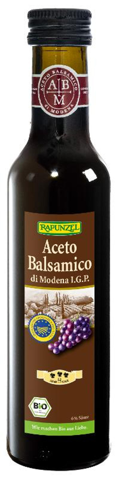 Produktfoto zu Aceto Balsamico di Modena IGP, 250ml, Rapunzel