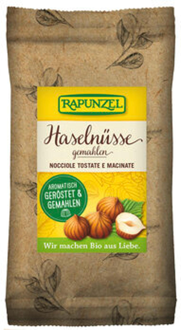 Produktfoto zu Haselnüsse geröstet und gemahlen 125gr