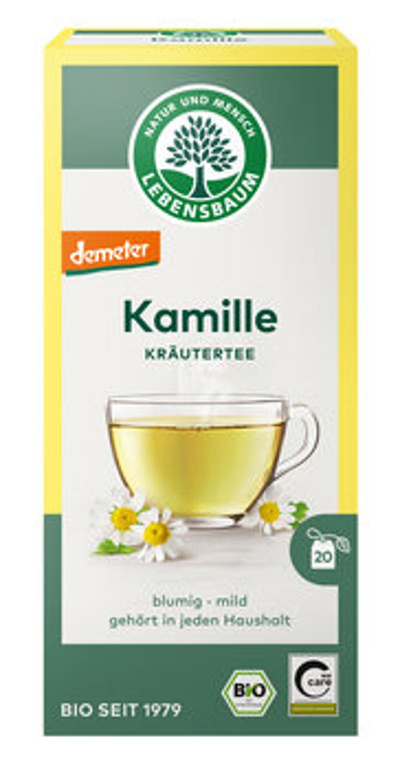 Produktfoto zu Kamillen-Tee, demeter, Btl. 20