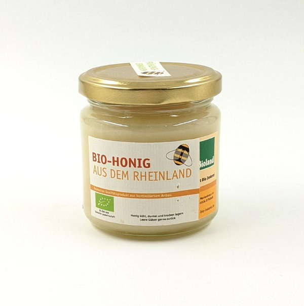 Produktfoto zu Bio-Rheinland-Honig Frühlingserwachen 250gr