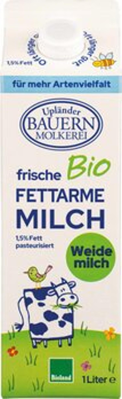 Produktfoto zu Fettarme Milch, frisch 1,5%  Fett, Tetra 1 Liter