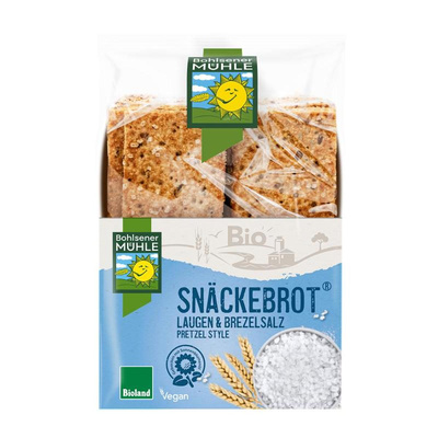 Produktfoto zu Snäckebrot Brezelsalz & Laugen, 200g, vegan