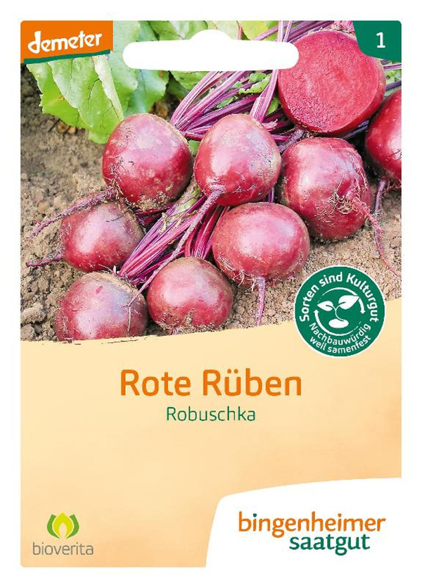 Produktfoto zu Rote Bete Robuschka SAATGUT