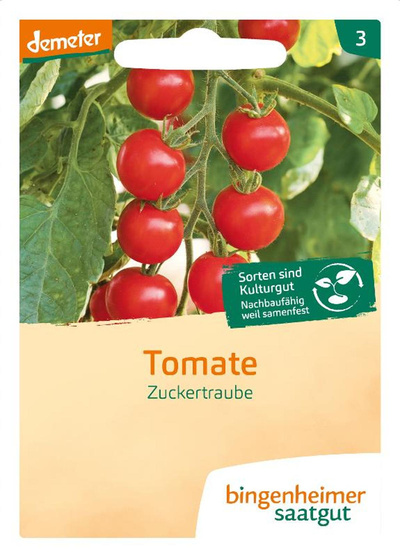 Produktfoto zu Tomate Zuckertraube SAATGUT