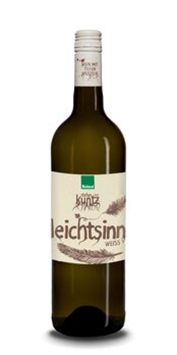 Produktfoto zu Leichtsinn Cuvee weiß 0,75ltr, Weingut Kuntz, Pfalz, QbA