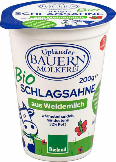 Produktfoto zu Sahne SÜSS, 32% Fett 200gr