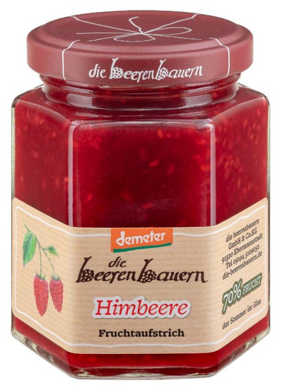 Produktfoto zu Himbeere Fruchtaufstrich 200gr