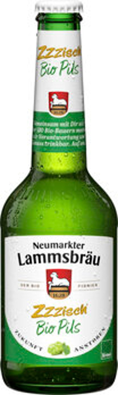 Produktfoto zu Lammsbräu Zzzisch, Bio-EdelPils 0,33 l