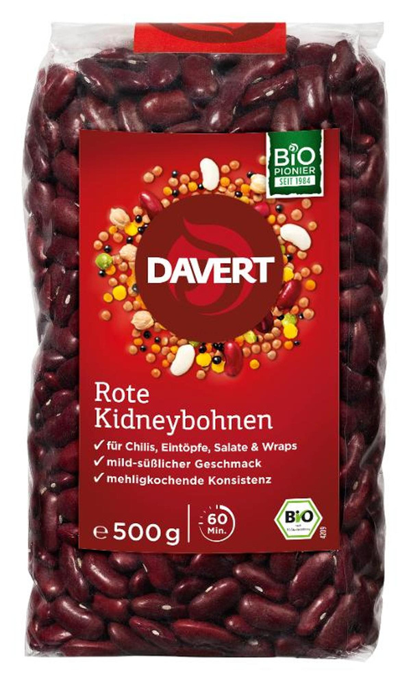 Produktfoto zu Rote Kidneybohnen, 500g