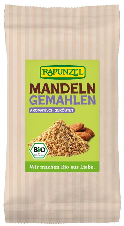 Produktfoto zu Mandeln geröstet und gemahlen 125gr