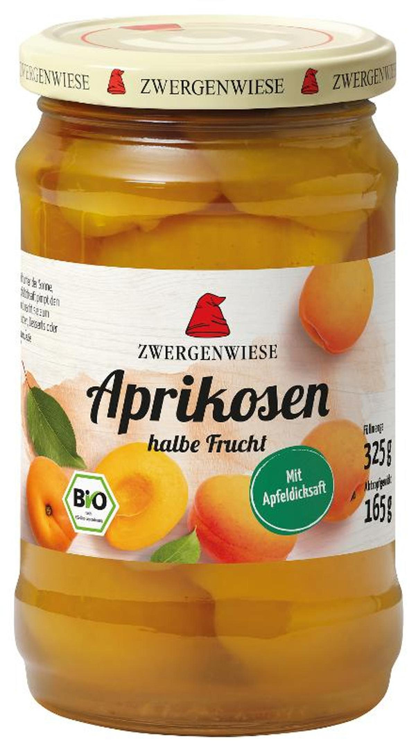 Produktfoto zu Aprikosen im Glas, 325g