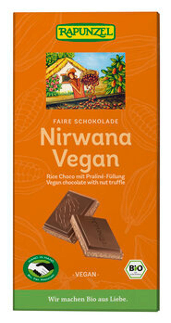Produktfoto zu Nirvana vegane Schokolade 100g