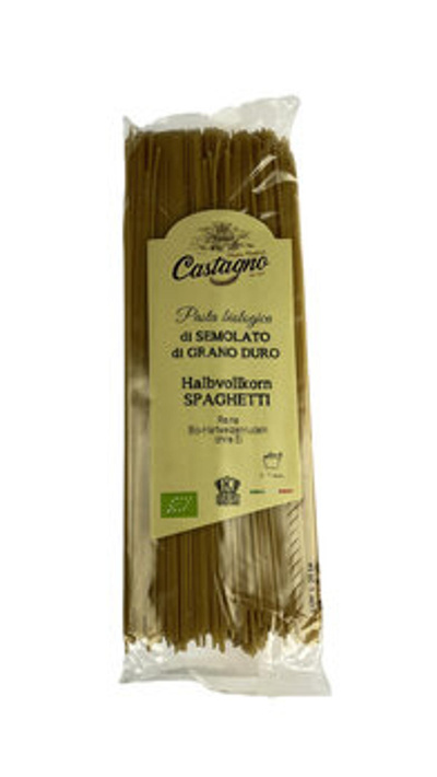 Produktfoto zu Halb-Vollkorn Spaghetti, 500g