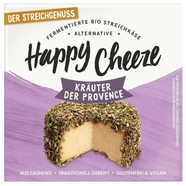 Produktfoto zu Cashew-Käse mit Kräutern der Provence 100gr
