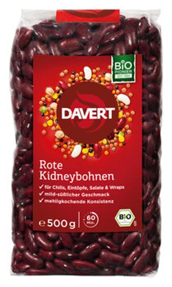 Produktfoto zu Rote Kidneybohnen, 500g