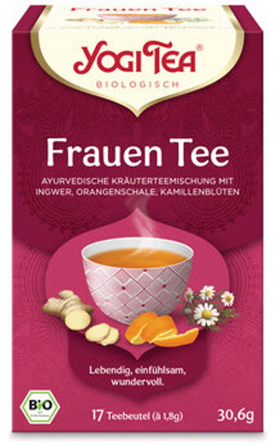 Produktfoto zu Yogi Frauen Tee Teebeutel 17x1,8gr