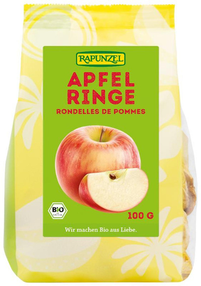 Produktfoto zu Apfelringe getrocknet, 100g