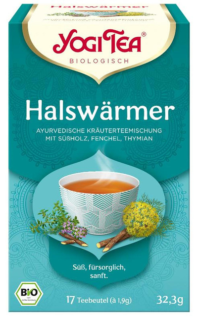 Produktfoto zu Yogi Halswärmer Tee Teebeutel 17x1,8gr