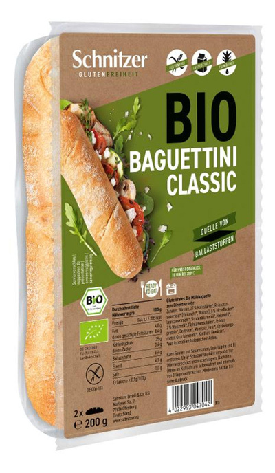 Produktfoto zu Baguettini Classic 2 Minibaguette, 200g