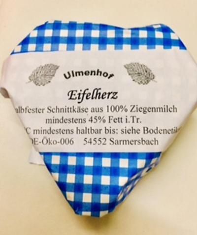 Produktfoto zu Eifelherz Ziegenkäse, ca. 180g